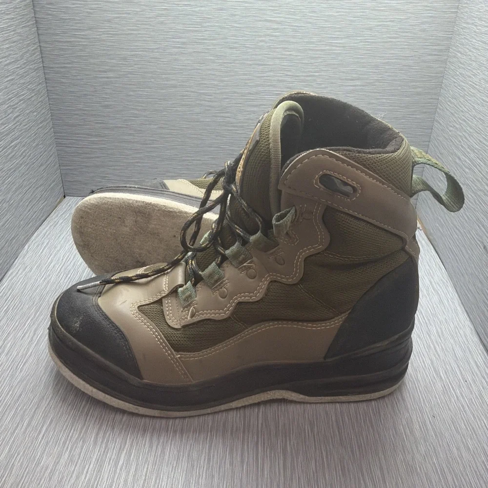 Hodgman Felt Sole Wading Boots Men's Size 10 Fly Fishing Hiking Waterproof